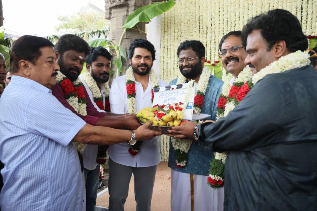 കാർത്തി നായകനാകുന്ന ‘സർദാർ 2’ ! പൂജ കഴിഞ്ഞു, ചിത്രീകരണം ജൂലൈ 15ന് ചെന്നൈയിൽ ആരംഭിക്കും