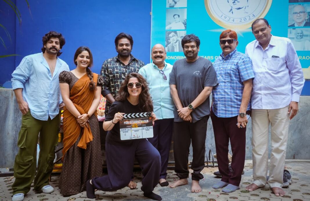 വിജയ് സേതുപതി- പുരി ജഗനാഥ് പാൻ ഇന്ത്യൻ ചിത്രം ഹൈദരാബാദിൽ ചിത്രീകരണം ആരംഭിച്ചു