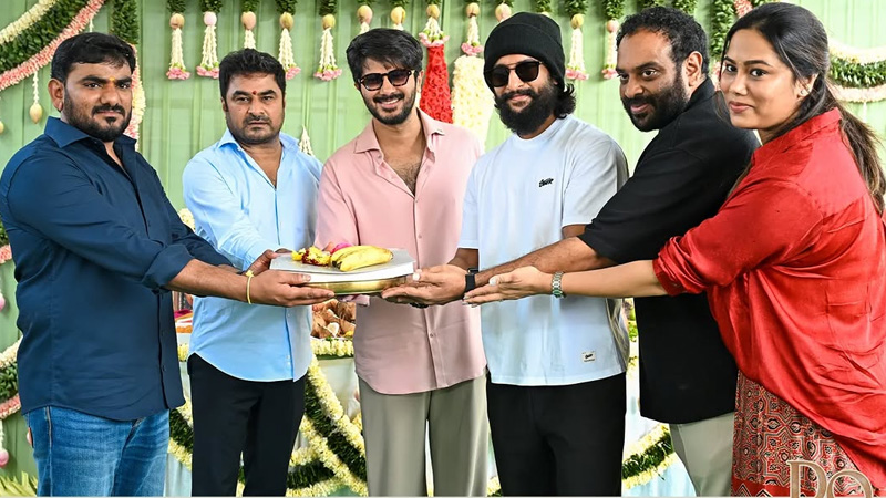 ദുൽഖർ സൽമാൻ- രവി നെലകുടിറ്റി-സുധാകർ ചെറുകുരി പാൻ ഇന്ത്യൻ ചിത്രം പൂജ