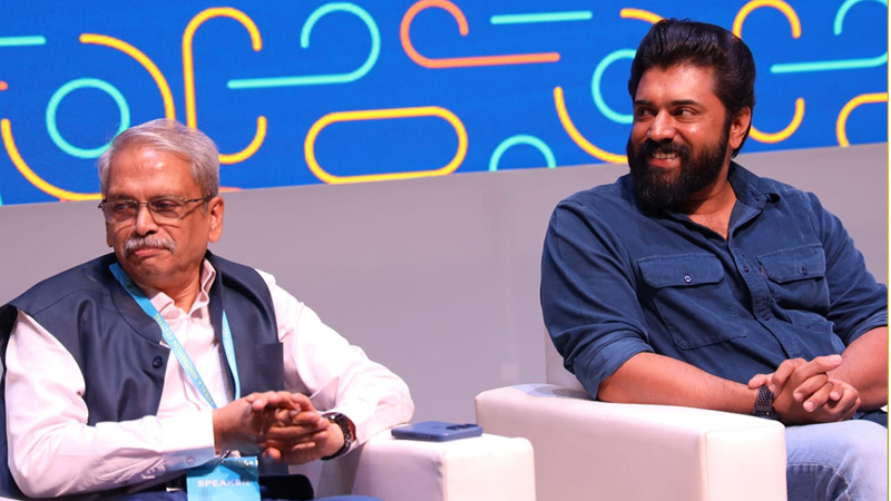 കേരള ഇന്നൊവേഷൻ ഫെസ്റ്റിവൽ സമാപന ചടങ്ങിൽ വളർന്നുവരുന്ന സംരംഭകർക്ക് പിന്തുണയുമായി നിവിൻ പോളി